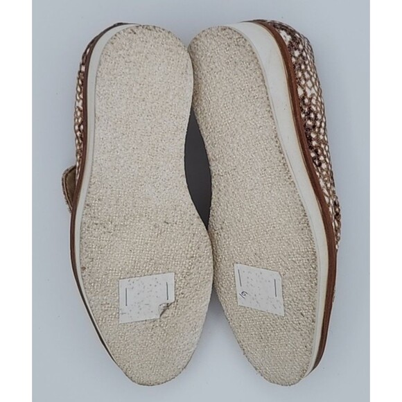 Free people snakeskin Velvet loafers Slip on shoes EU 36 US size 6 - Picture 8 of 9